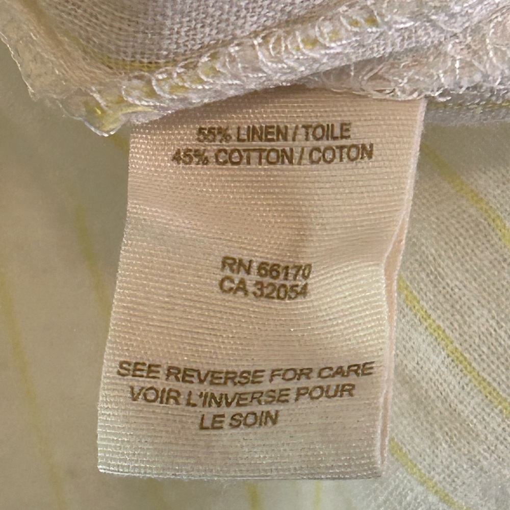 Free People linen button-up hooded top - Picture 9 of 9